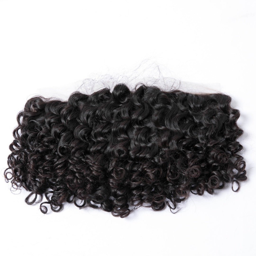 13x4 Curly Frontal - Queen's Kloset