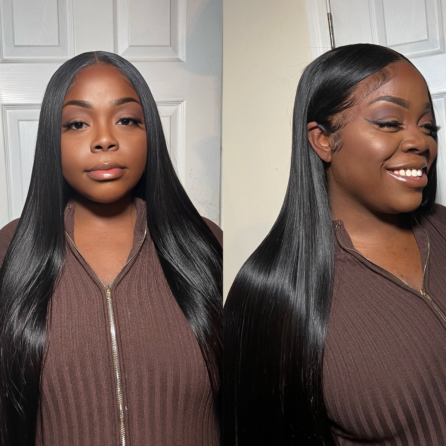 HD Frontal Straight Wig 250% - Queen's Kloset