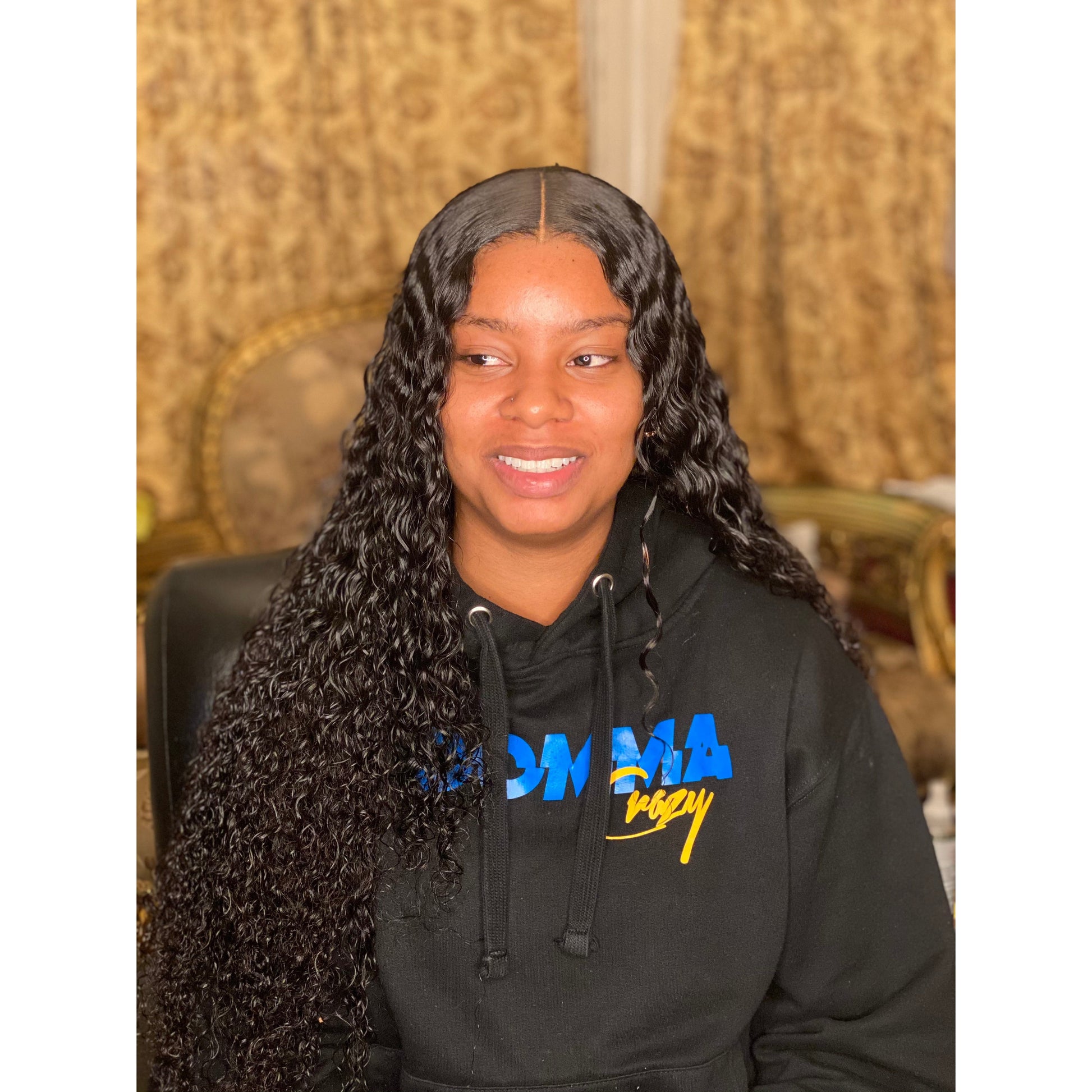 VICKY Deep Wave HD Closure Wig - Queen's Kloset