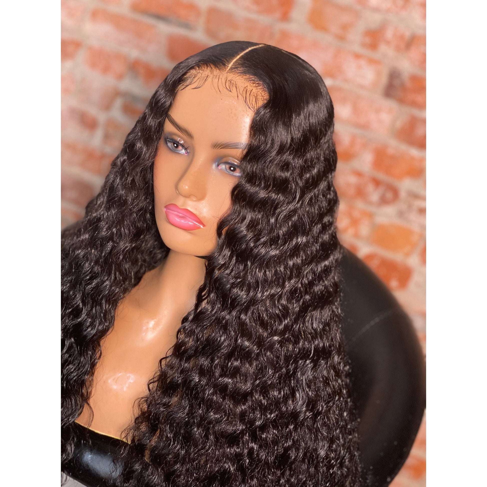 VICKY Deep Wave HD Closure Wig - Queen's Kloset